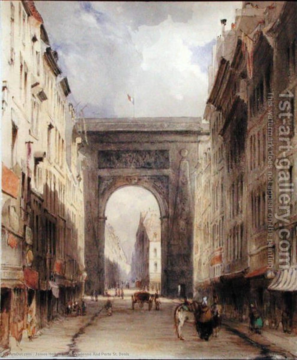 Rue Vivienne And Porte St. Denis — James Holland