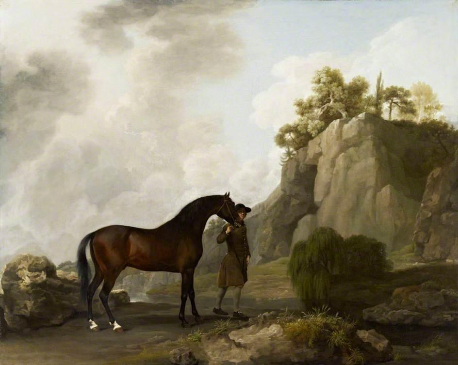 El Semental Árabe Del Marqués De Rockingham — George Stubbs