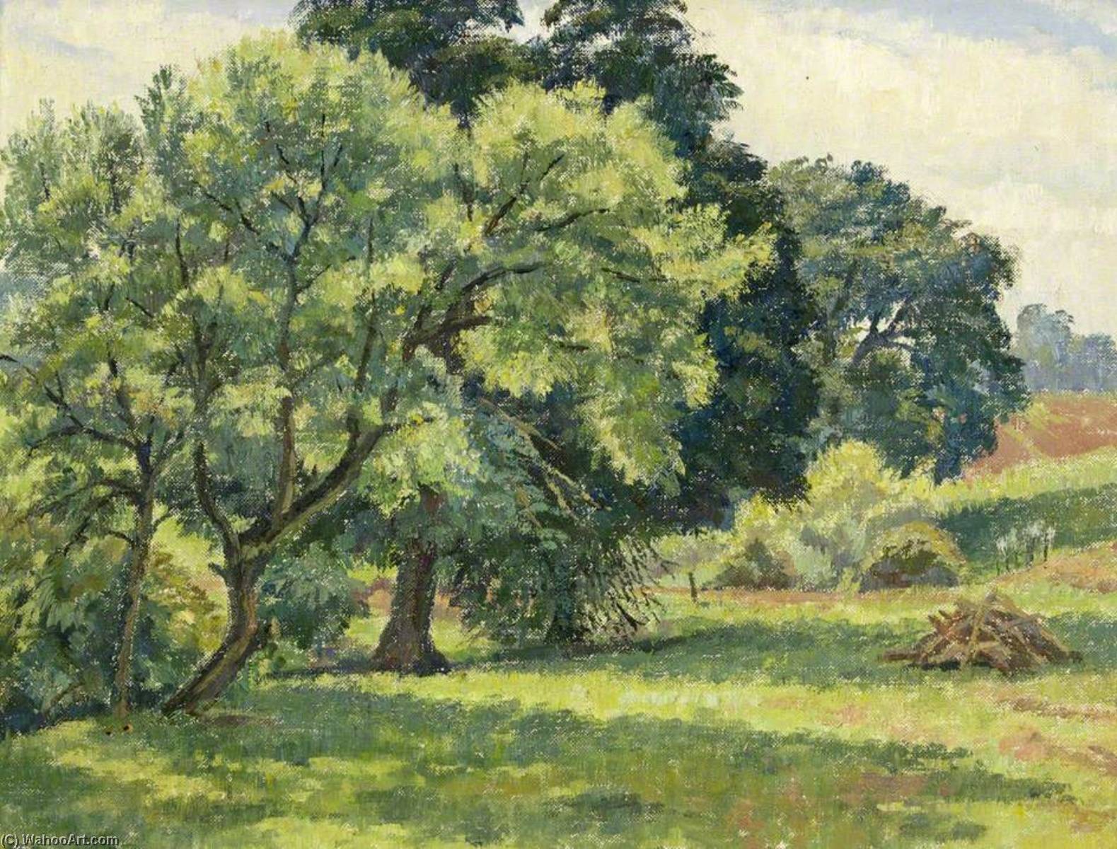 Trees At Clavelshay — Donald Ewart Milner