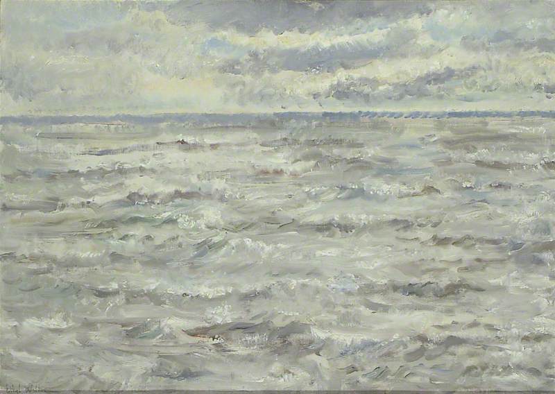 Seascape The Coming Storm — Ethel Walker