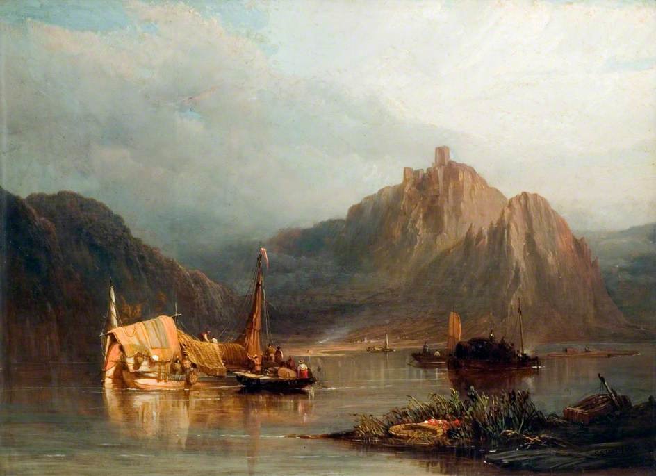 View On The Rhine — Klarkson Frederik Stenfeld