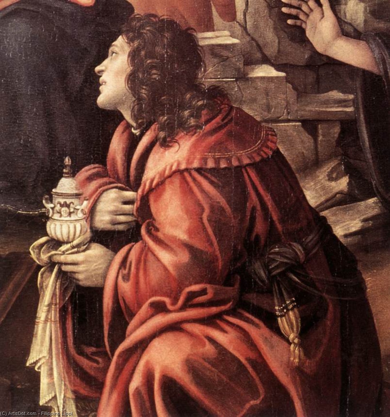 Adoration Of The Magi (detail) — Филипино Липи
