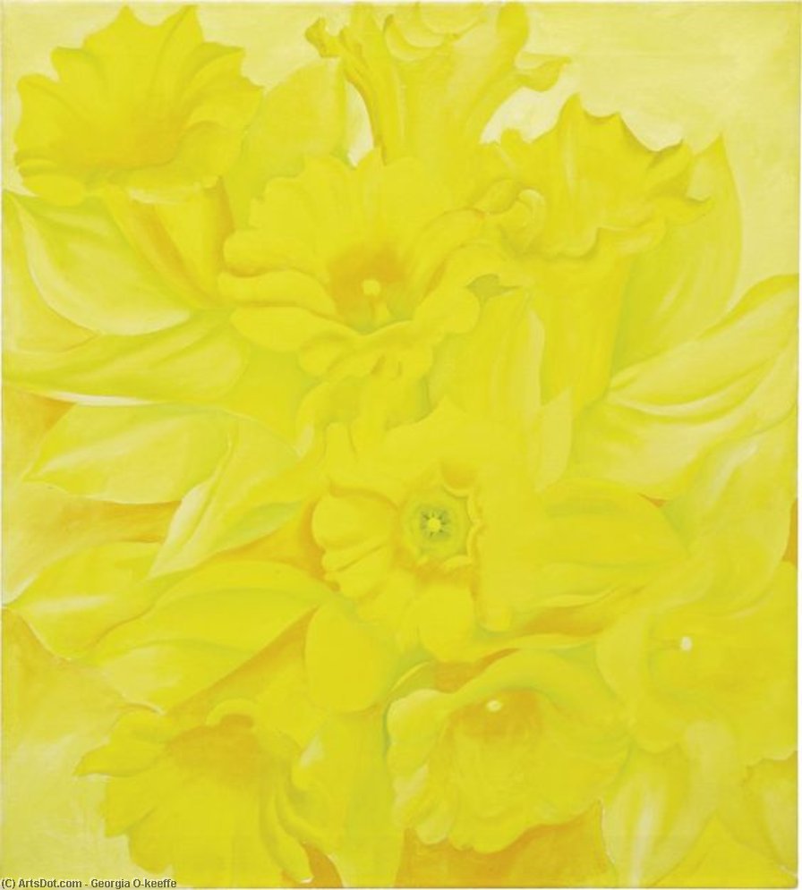 Yellow Jonquils Iv — ジョージア・オキーフ