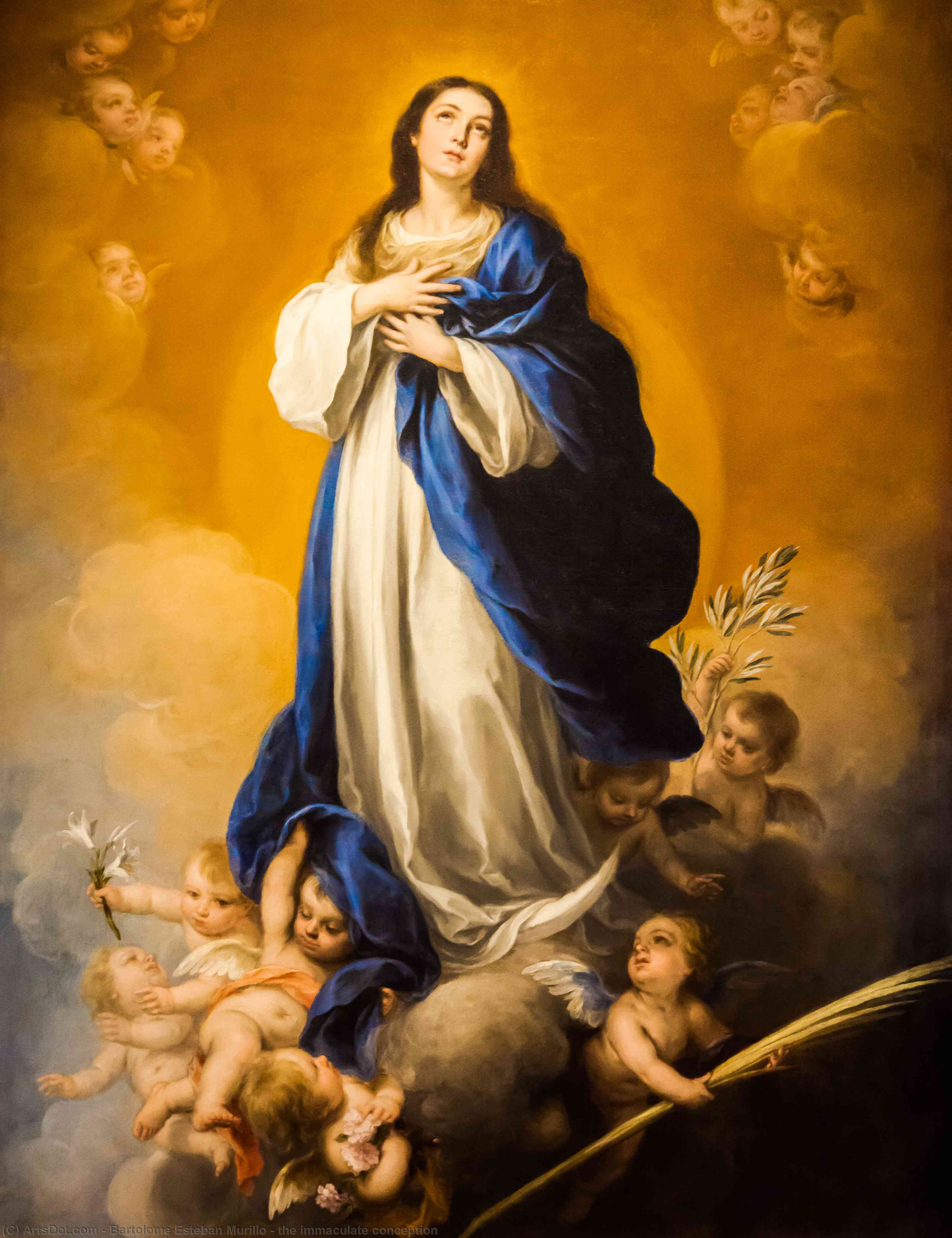 The Immaculate Conception — Бартоломе Эстебан Мурильо