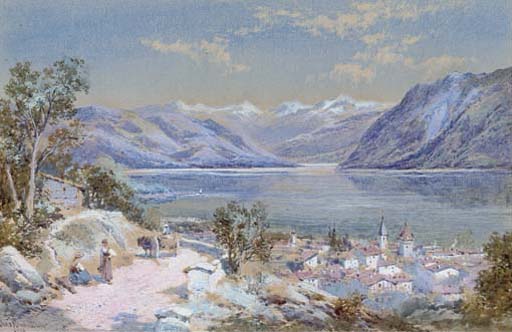 Pandex On The Lake Of Lausanne — Charles Rowbotham