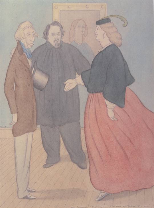 Miss Cornforth. `oh, Very Pleased To Meet Mr Ruskin, I'm Sure — Sir Max Beerbohm