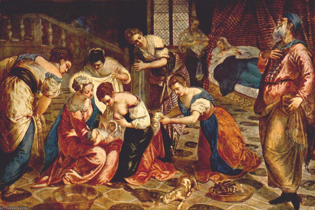 The Birth Of St. John The Baptist — Jacopo Tintoretto