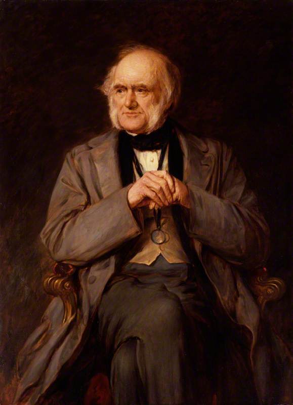 Sir Charles Lyell, 1st Bt (replica Of An Original Of C.1870 By The Artist) — Lowes Cato Dickinson