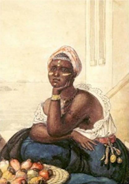 Anacardos Negro Vendedor — Jean-baptiste Debret
