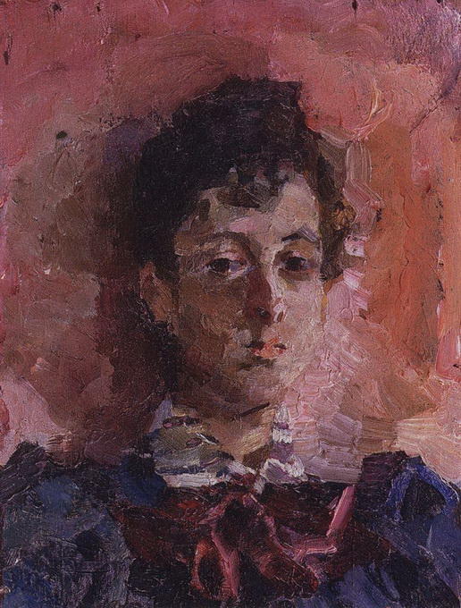 Portrait Of M. V. Yakunchikova — Mikhail Vrubel