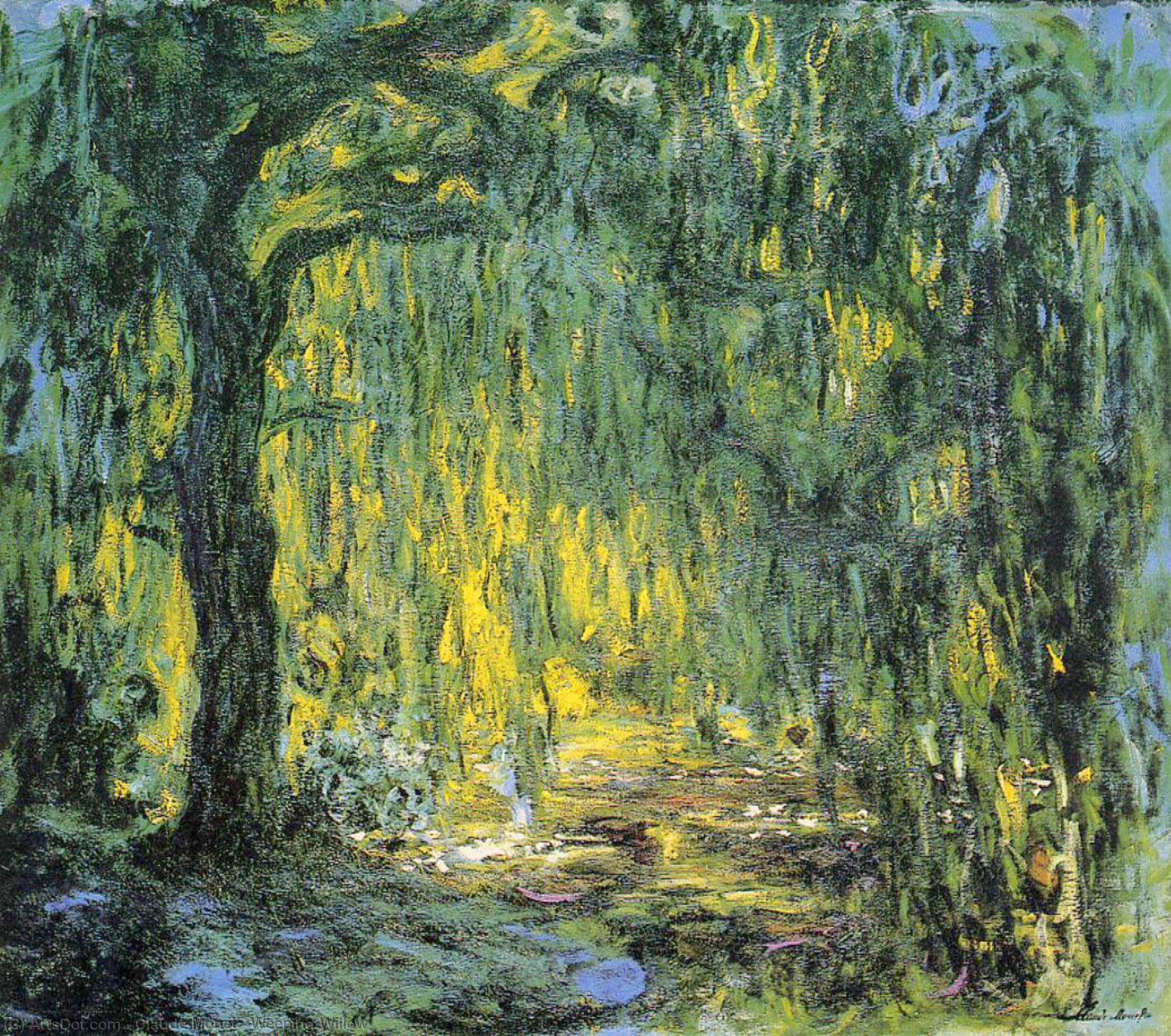 Weeping Willow — クロード・モネ