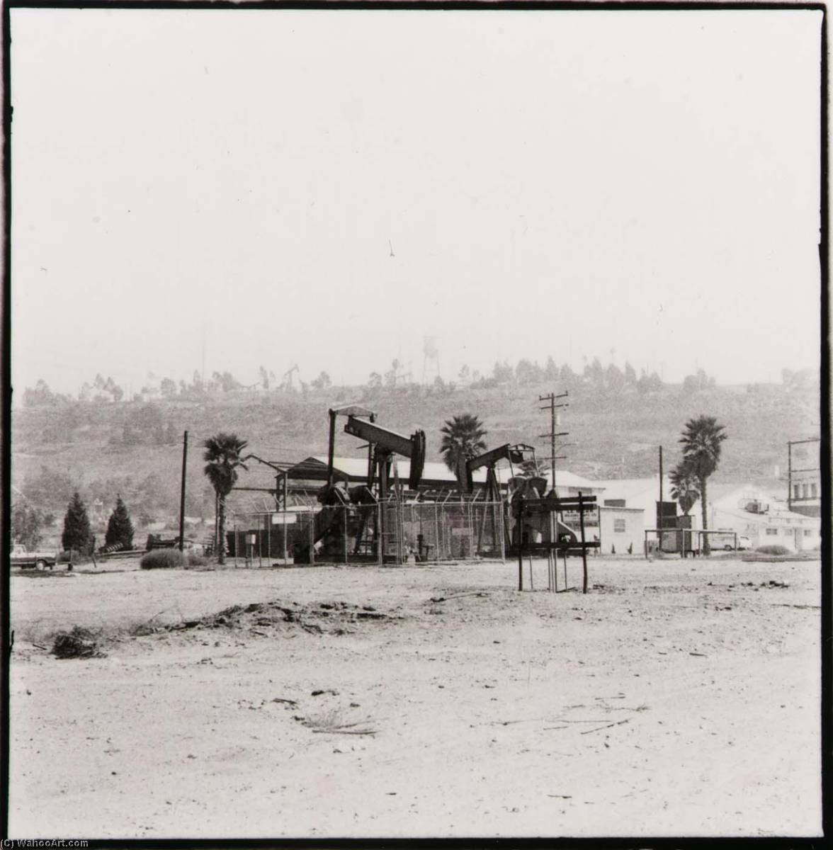 Signal Hill, Willow And Cherry, Facing Southwest, From The Long Beach, California Documentary Survey Project — Judy Fiskin
