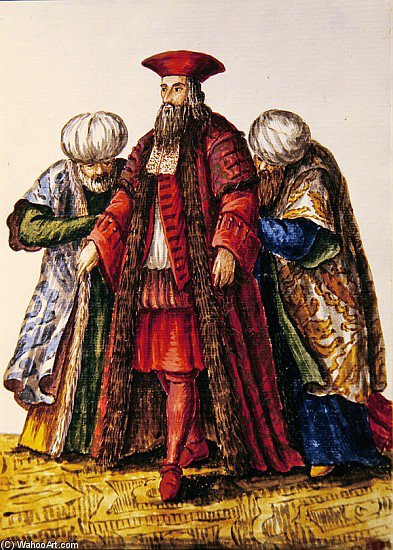The Ambassador Of The Republic Of Venice And Constantinople — Jan Van Grevenbroeck