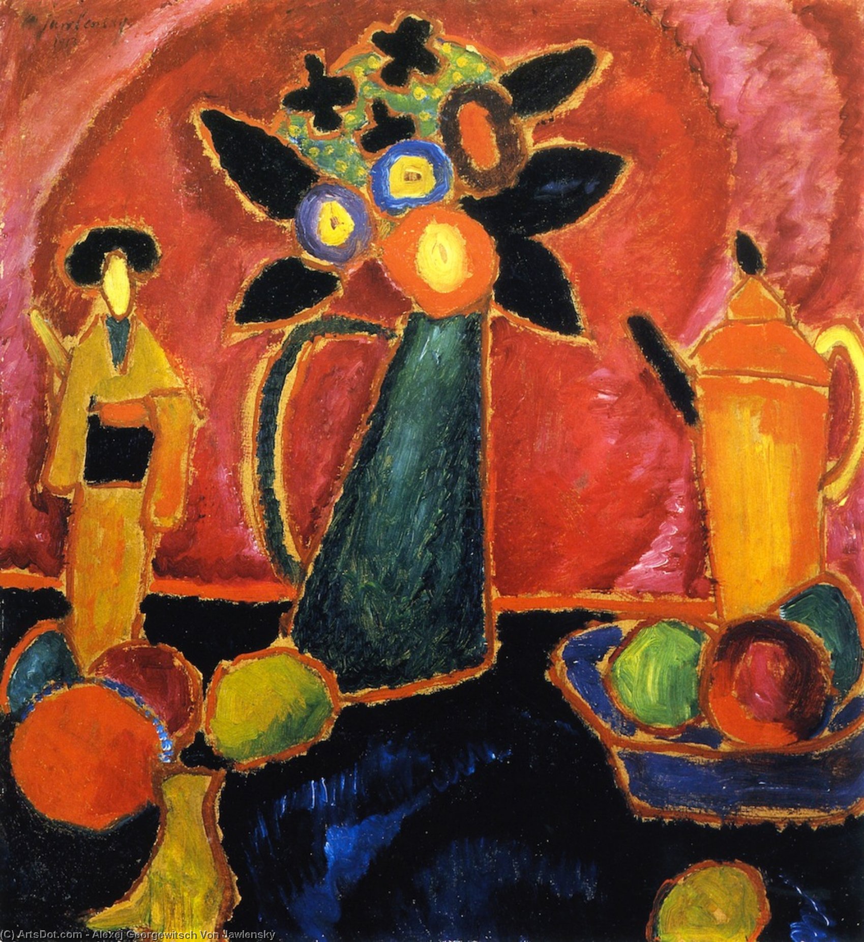 Japanese Flower — Alexej Von Jawlensky