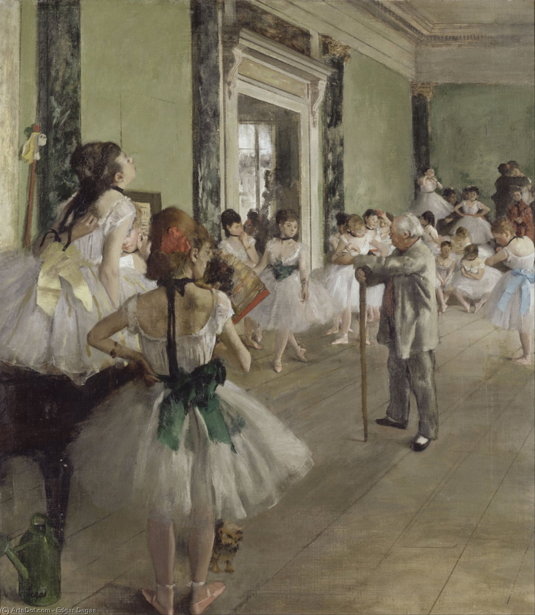 The Dance Class — Hilaire-germain-edgar Degas