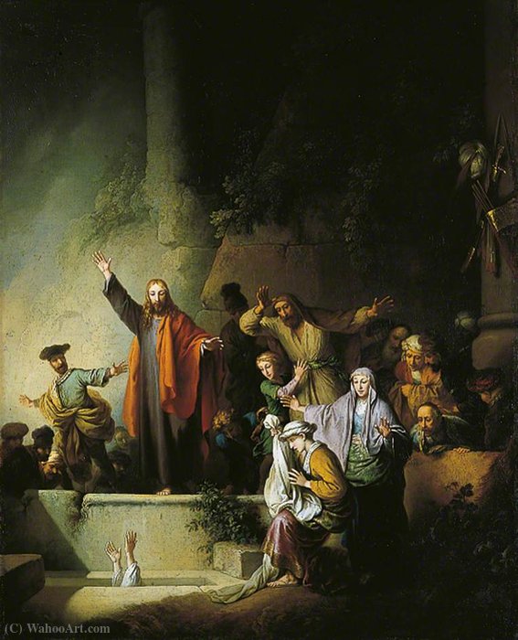 The Raising Of Lazarus — Christian Wilhelm Ernst Dietrich Dietrich