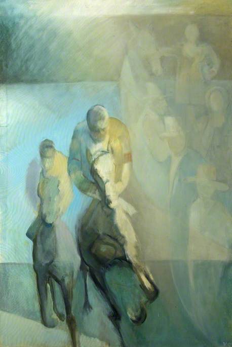Winners And Losers (triptych, Right Wing) — Vera Stokes