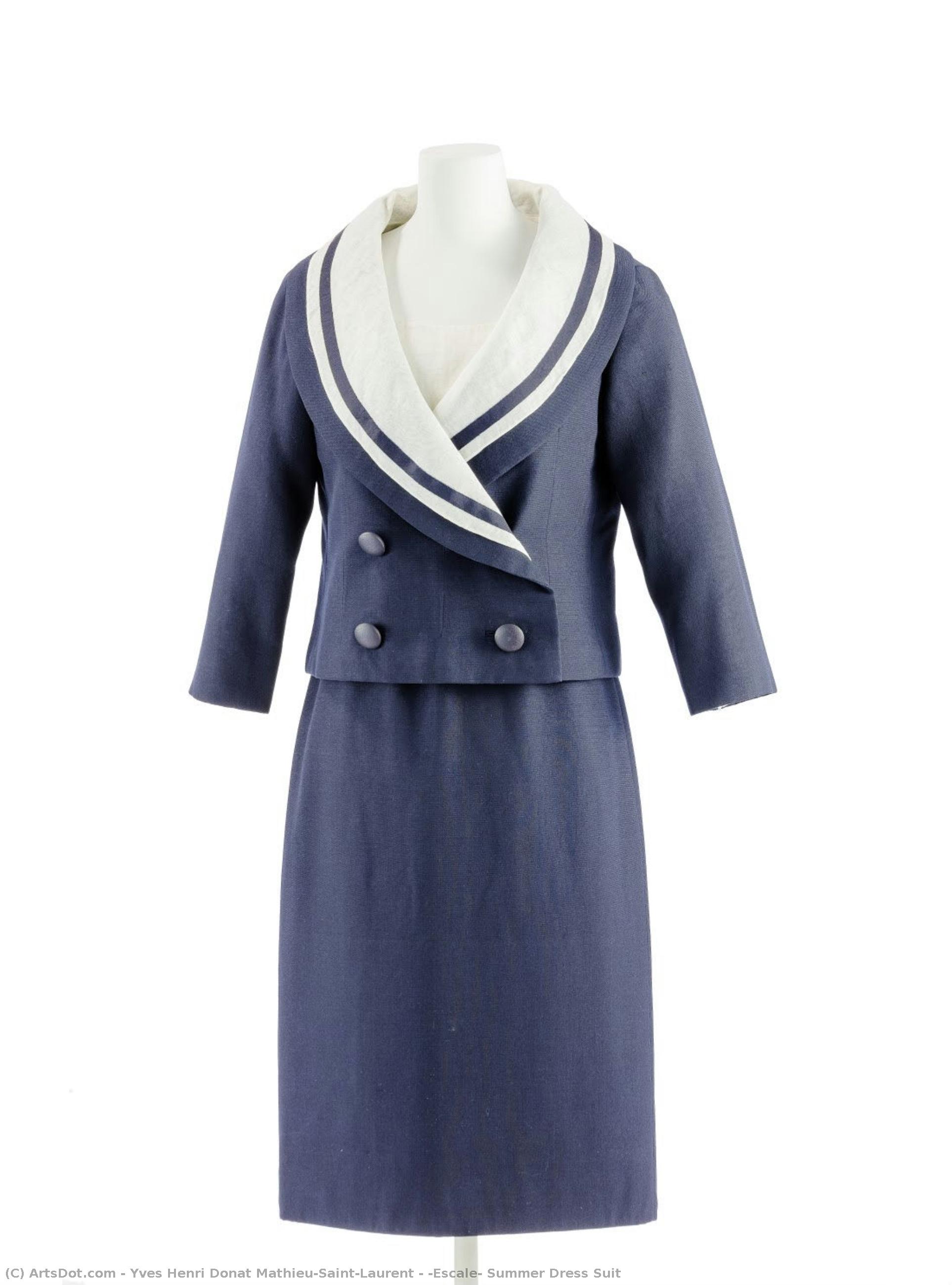 “escale” Summer Dress Suit — Yves Saint Laurent