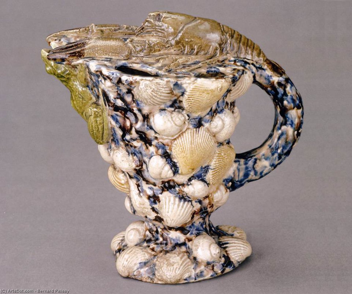 Rustic Ewer — Bernard Palissy