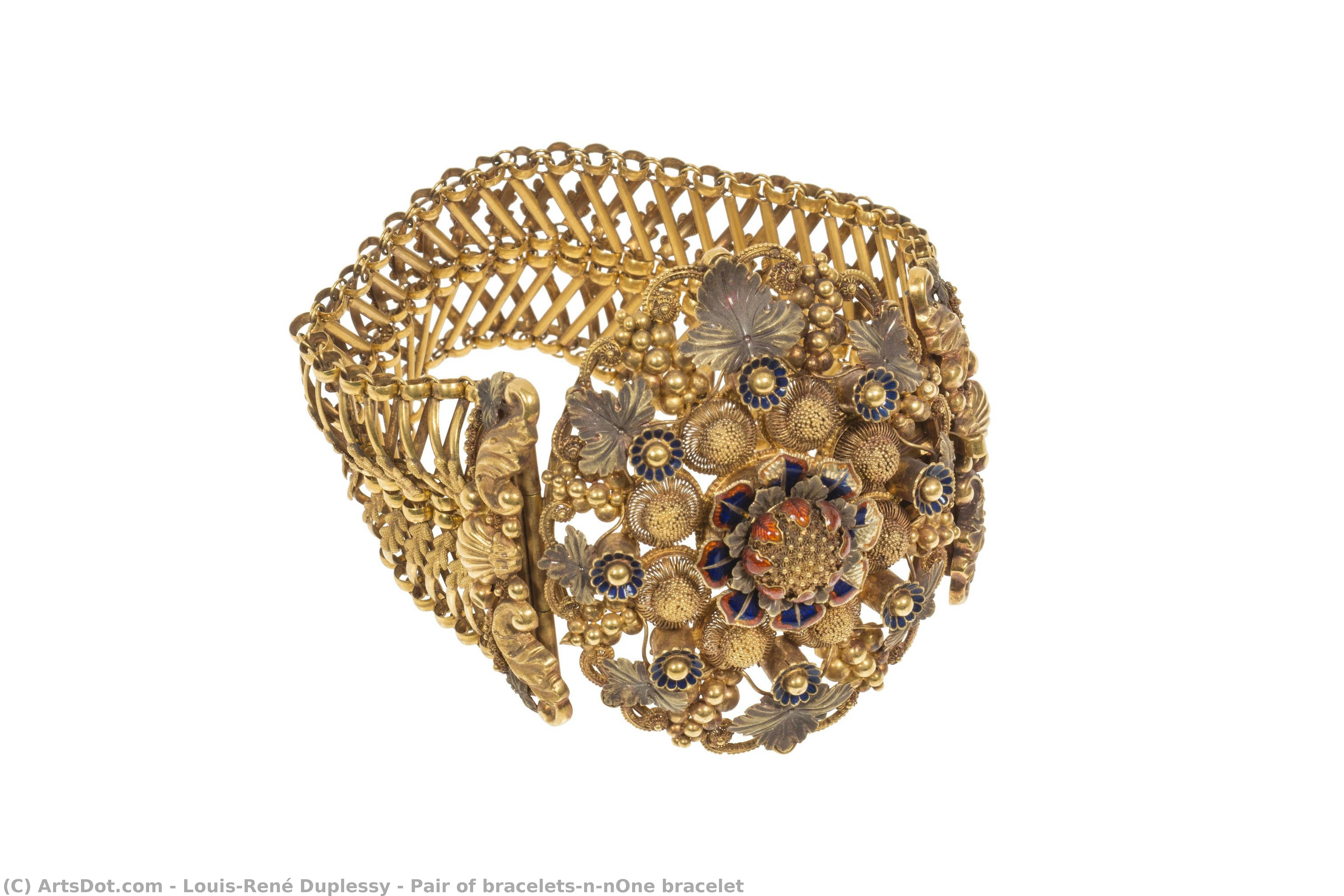 Pair Of Bracelets\n\none Bracelet — Louis-rené Duplessy