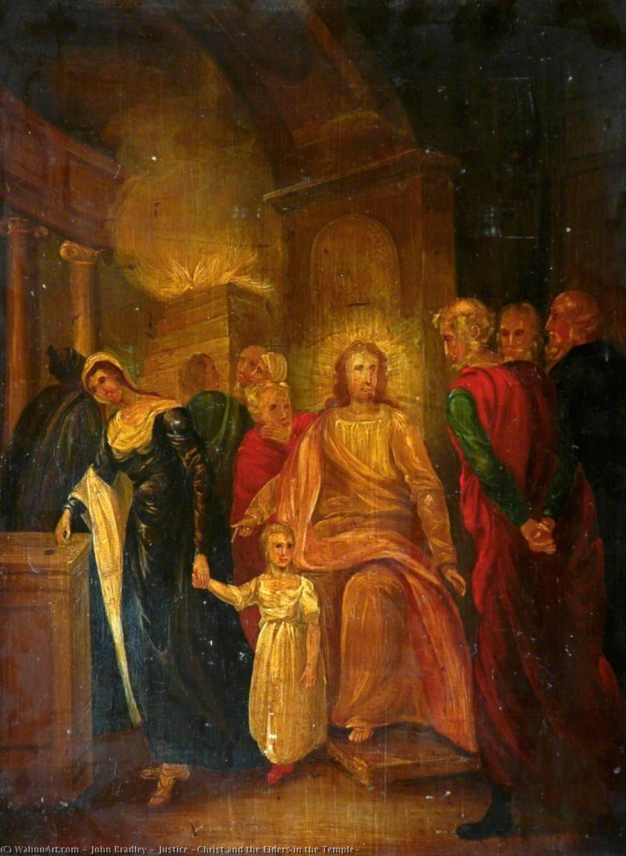 Justice (christ And The Elders In The Temple) — John Bradley