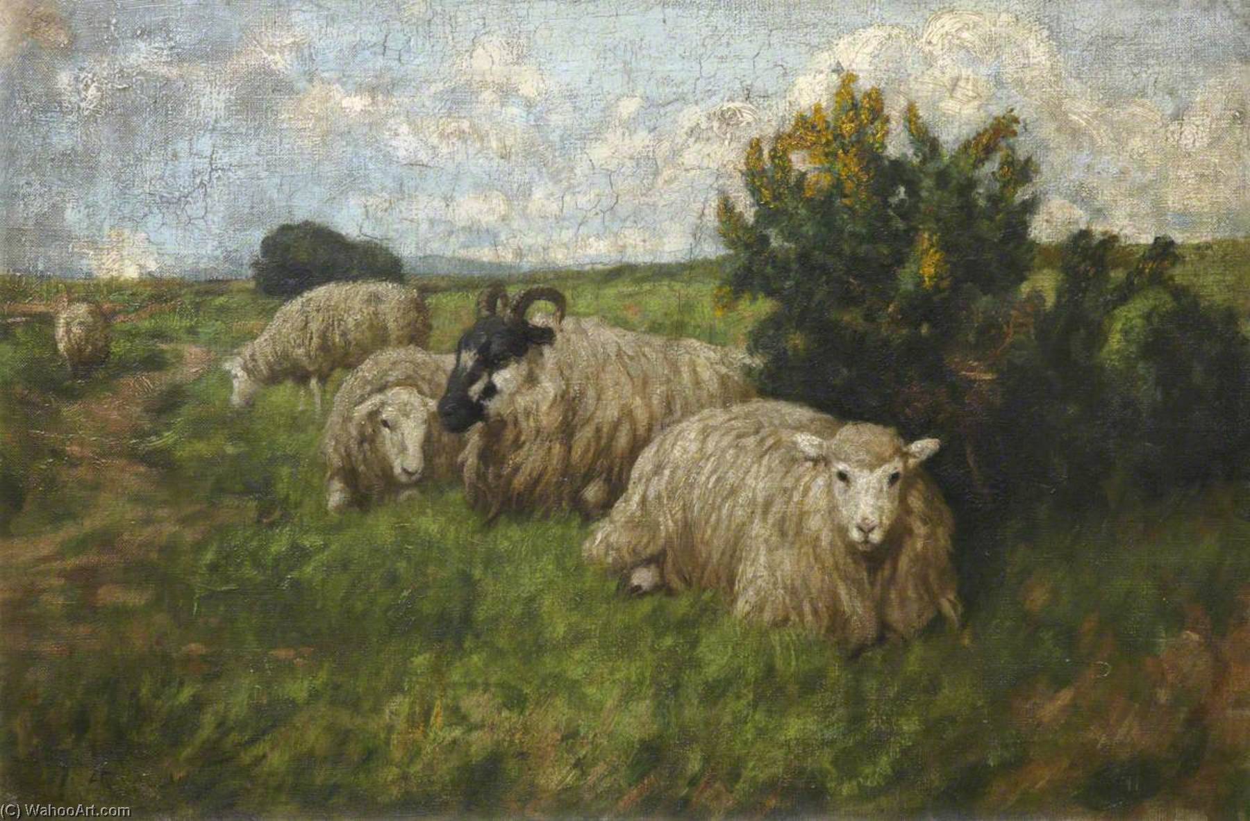 Landscape With Sheep — Archibald Russell Watson Allan