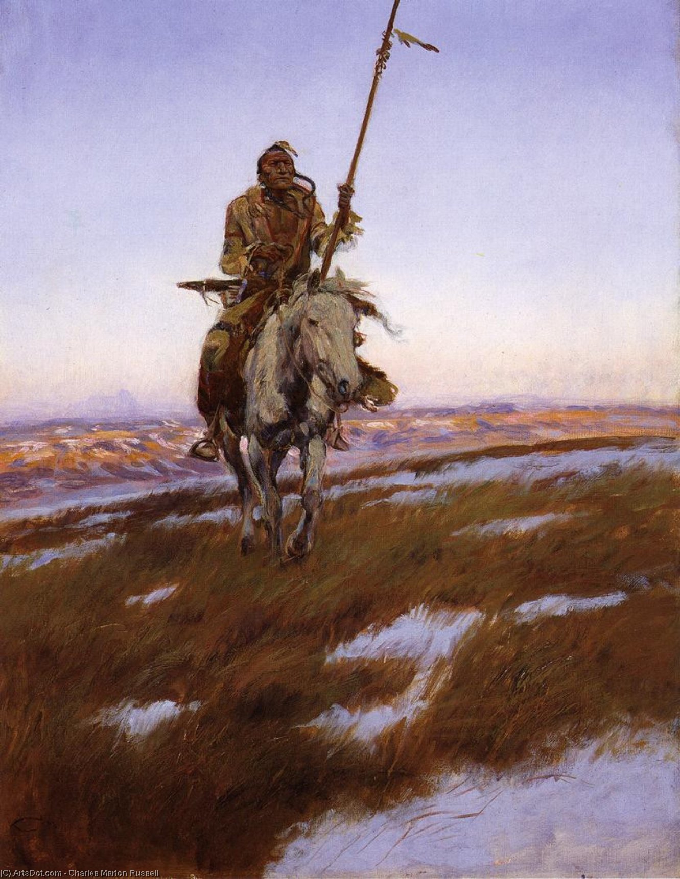 A Cree Indian — Чарльз Марион Расселл