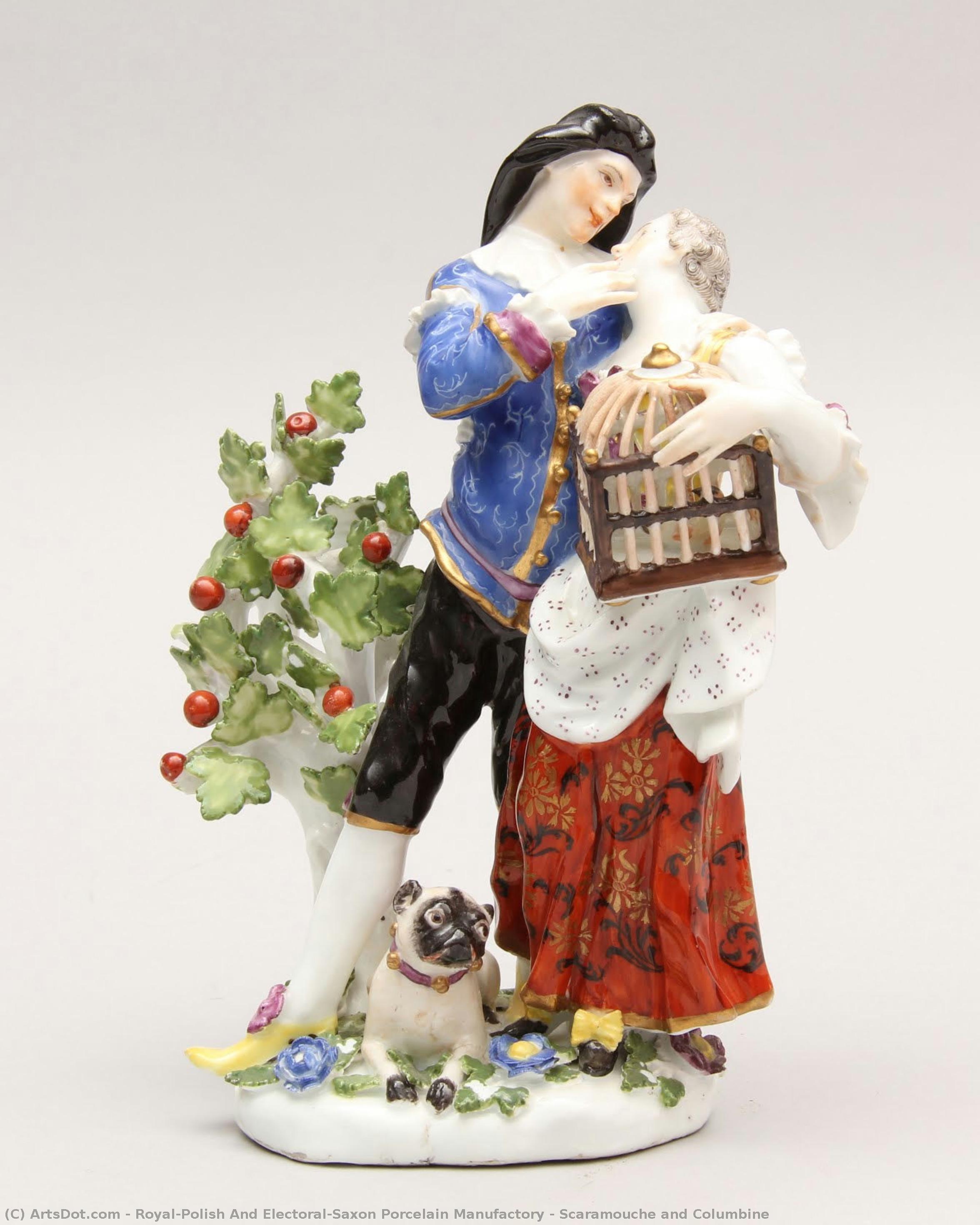 Scaramouche And Columbine — Staatliche Porzellan-manufaktur Meissen