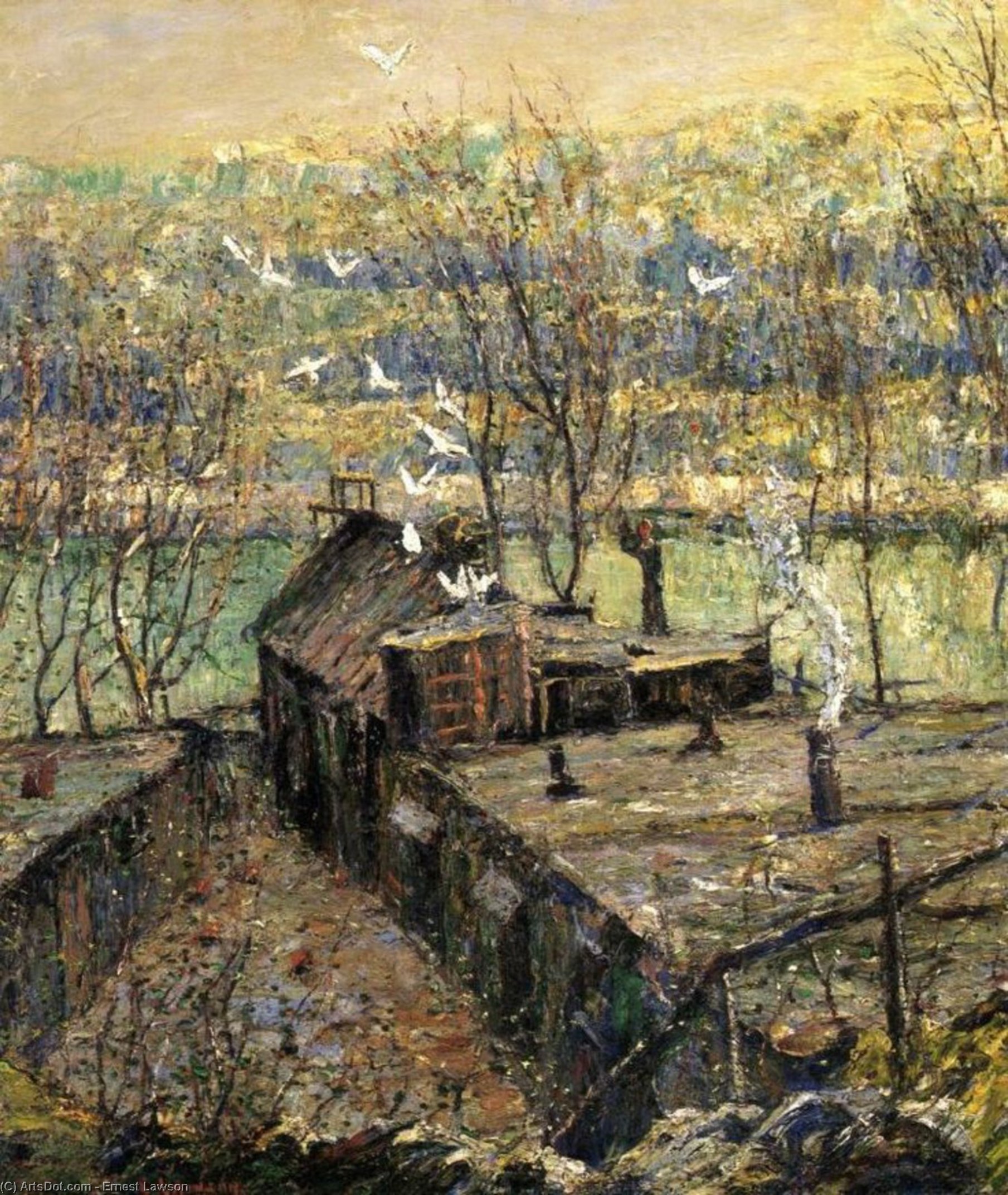 The Pigeon Coop — Ернест Лосон