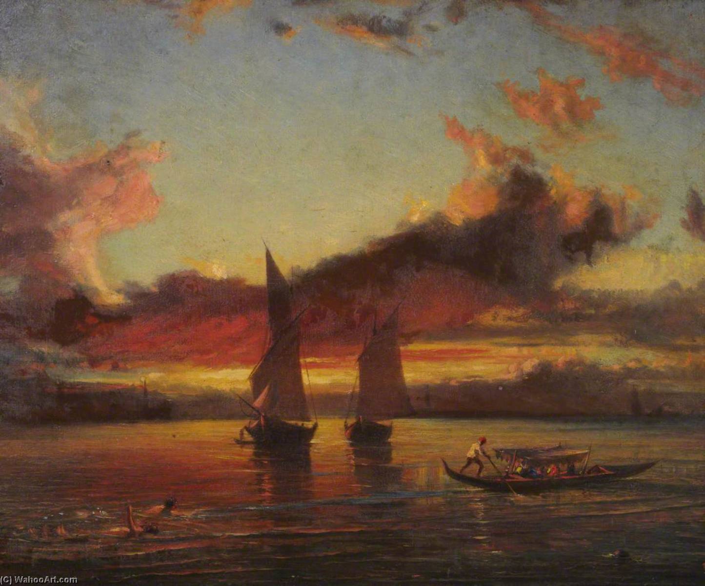 Sunset On The Lagoon — Tomas Stjuart Smit