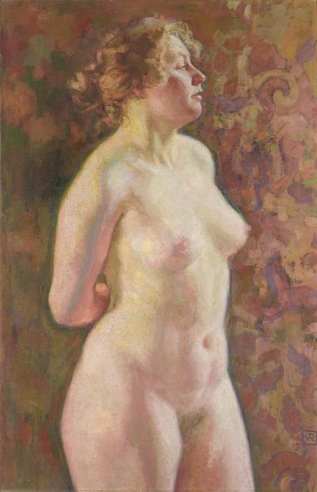 Standing Nude — Theo Van Rysselberghe