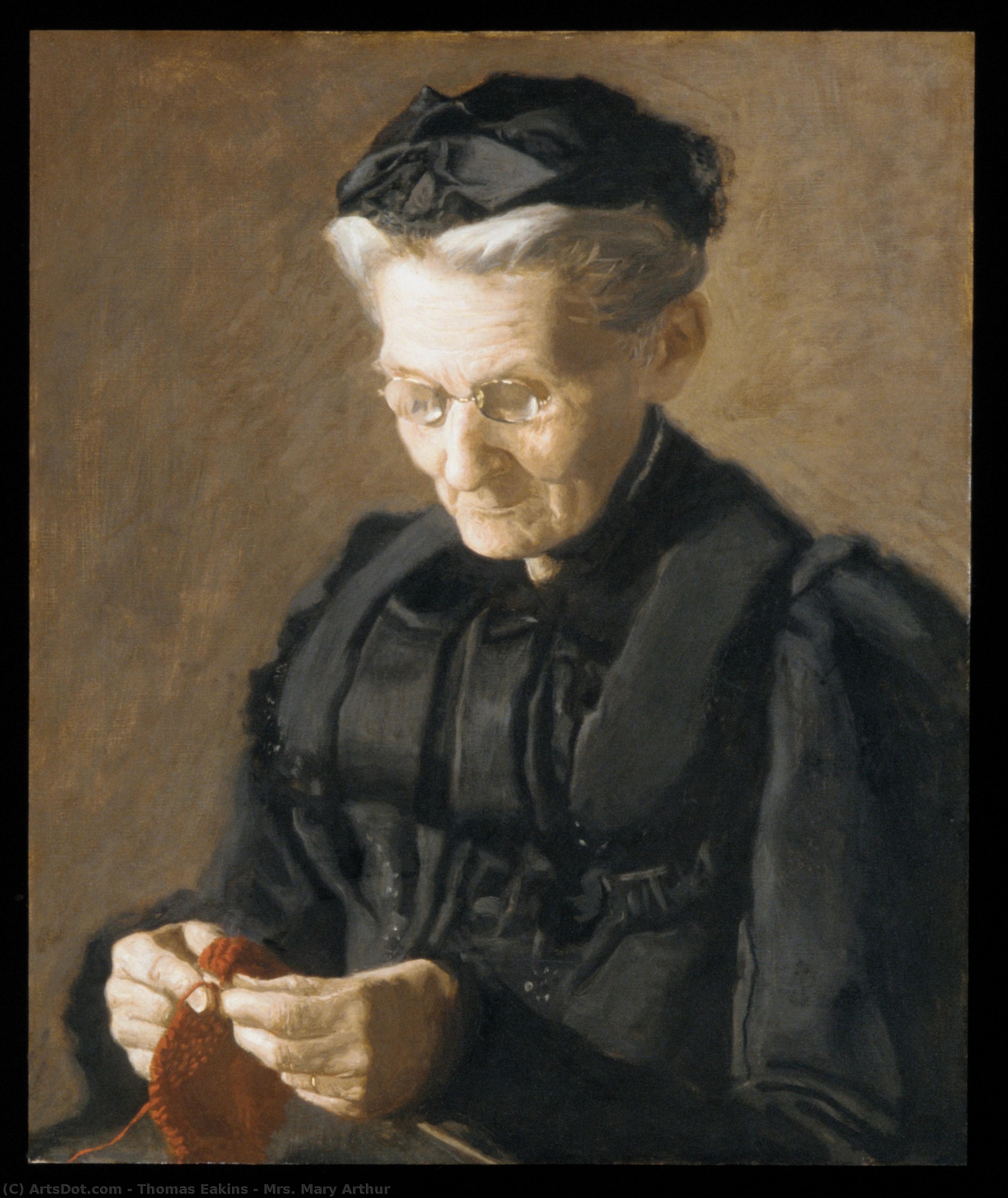 Mrs. Mary Arthur — Томас Эйкинс