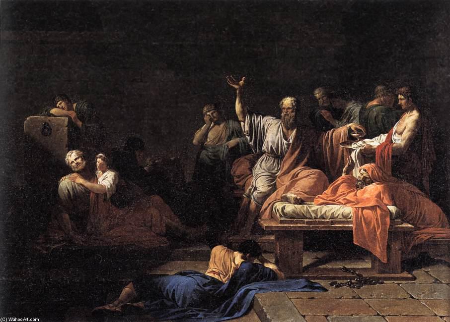 The Death Of Socrates — Jean François Pierre Peyron