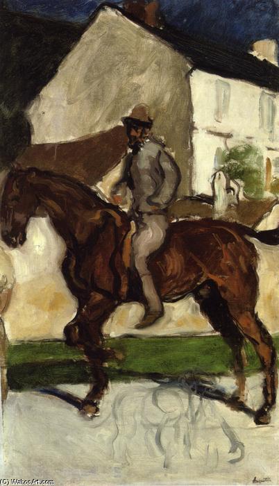 Equestrian Self Portrait — Louis Anquetin