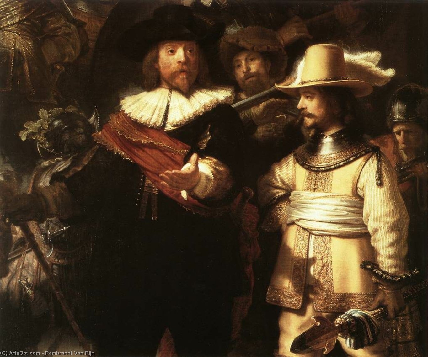 Der Nachtwache (detail) — Rembrandt Van Rijn