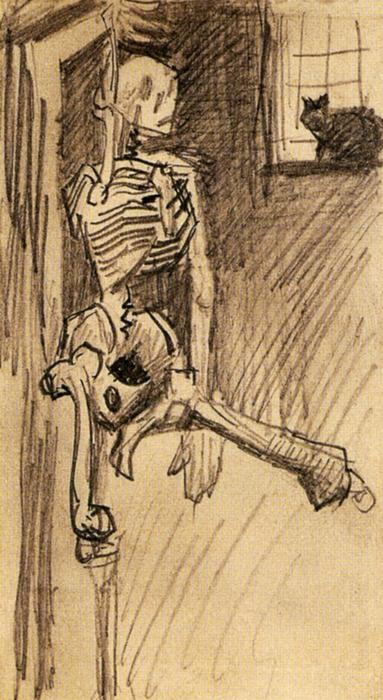 Skeleton — Vincent Willem Van Gogh