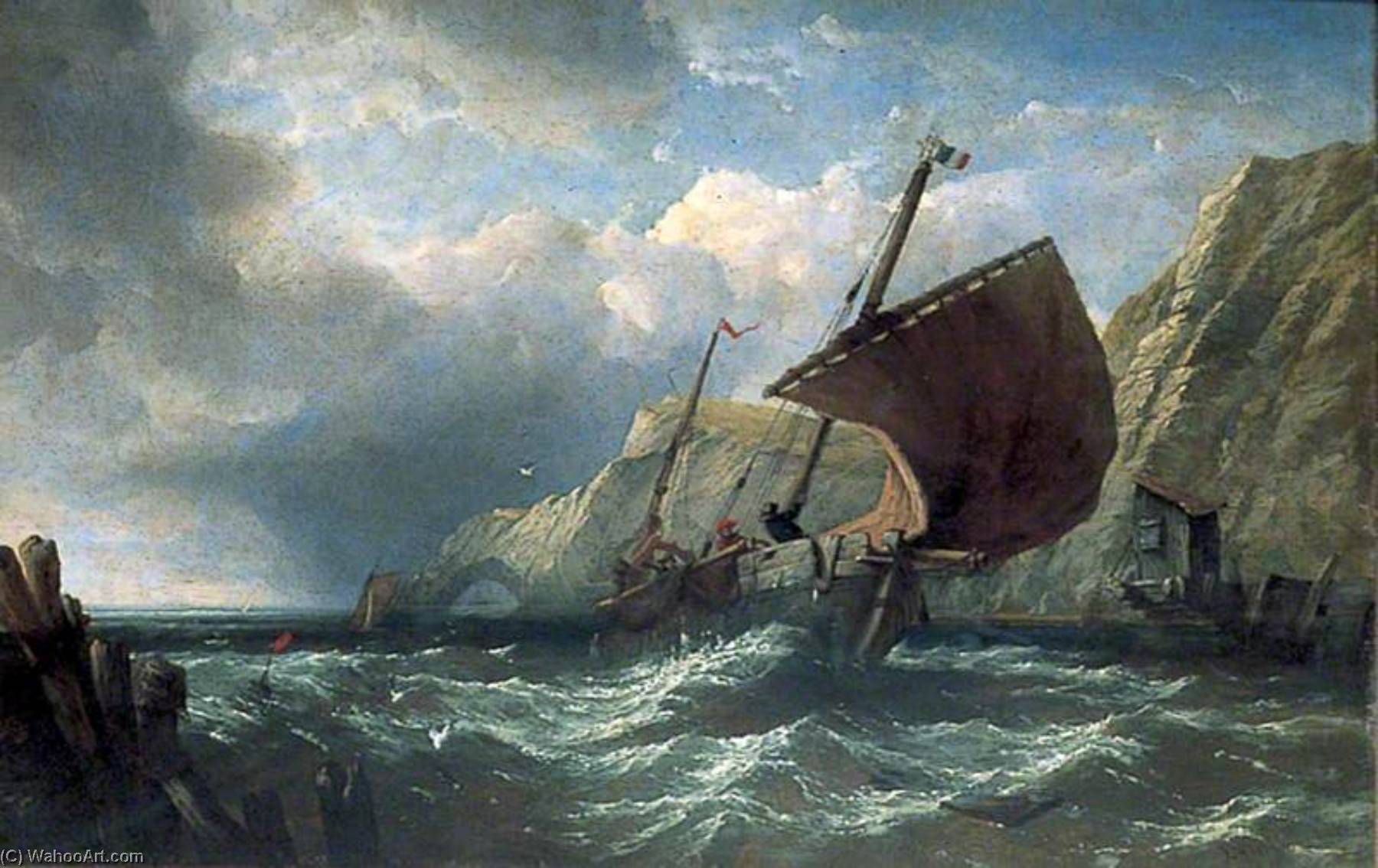 View On The Coast Of Norway — John James Wilson Ii