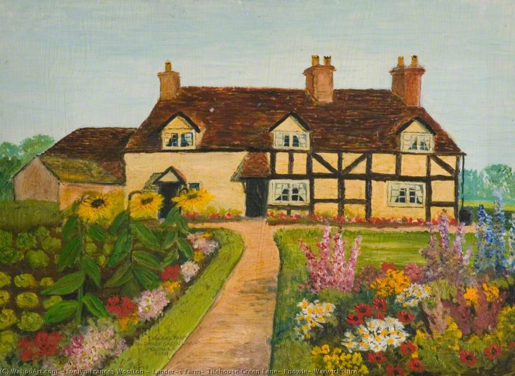 Lander's Farm, Tilehouse Green Lane, Knowle, Warwickshire — Evelyn Frances Wootton