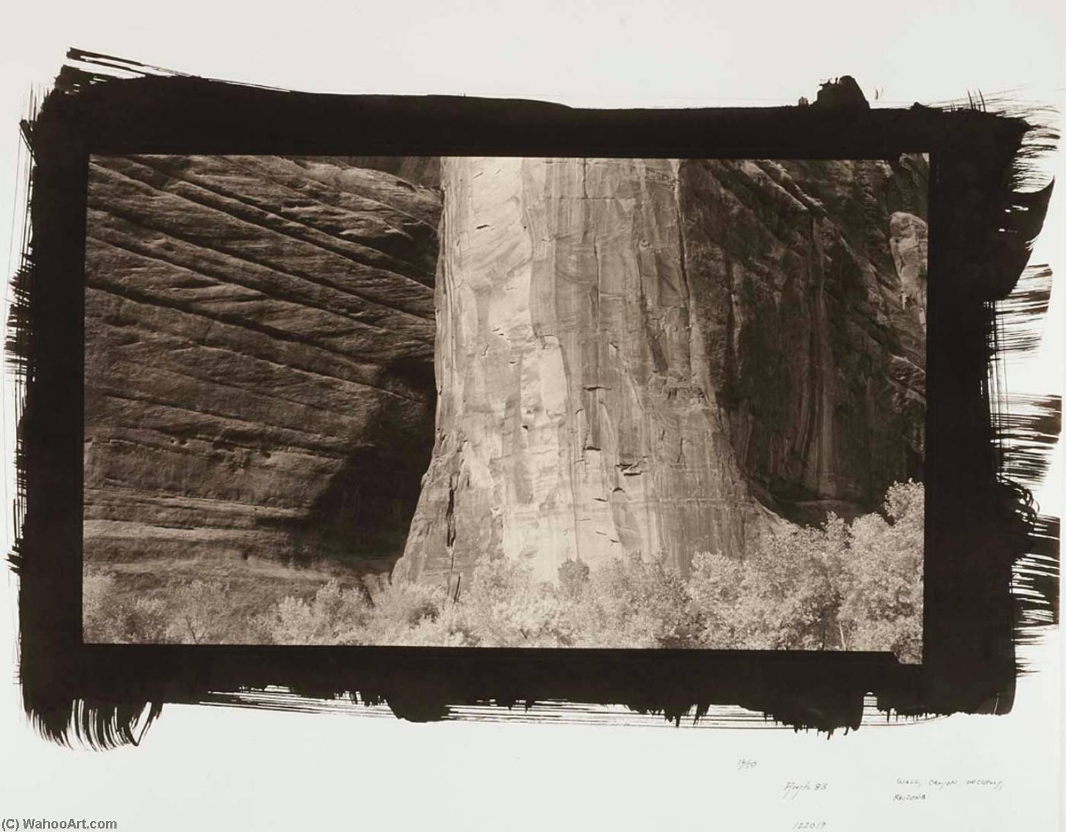 Wall, Canyon De Chelley, Arizona — Dick Arentz
