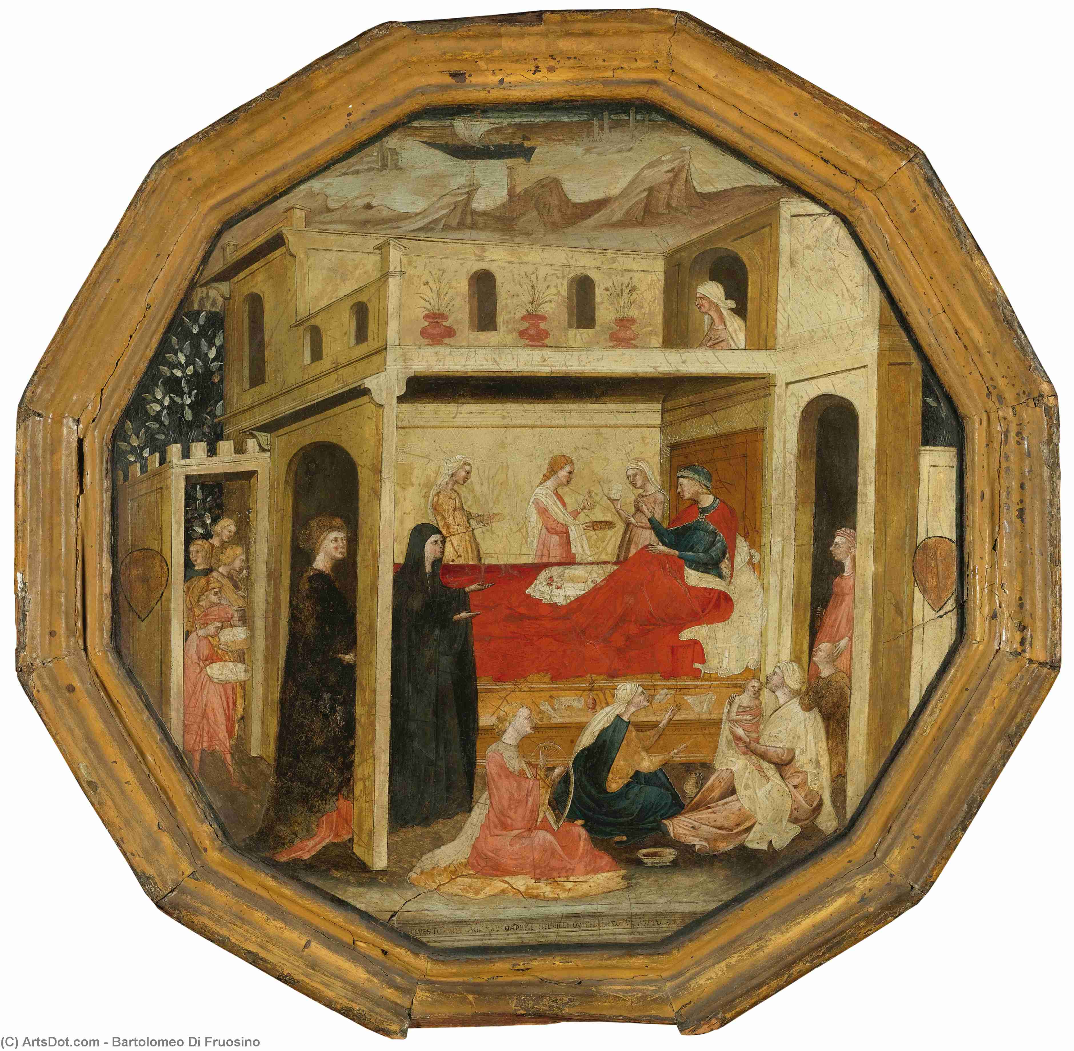 Desco Da Parto — Bartolomeo Di Fruosino