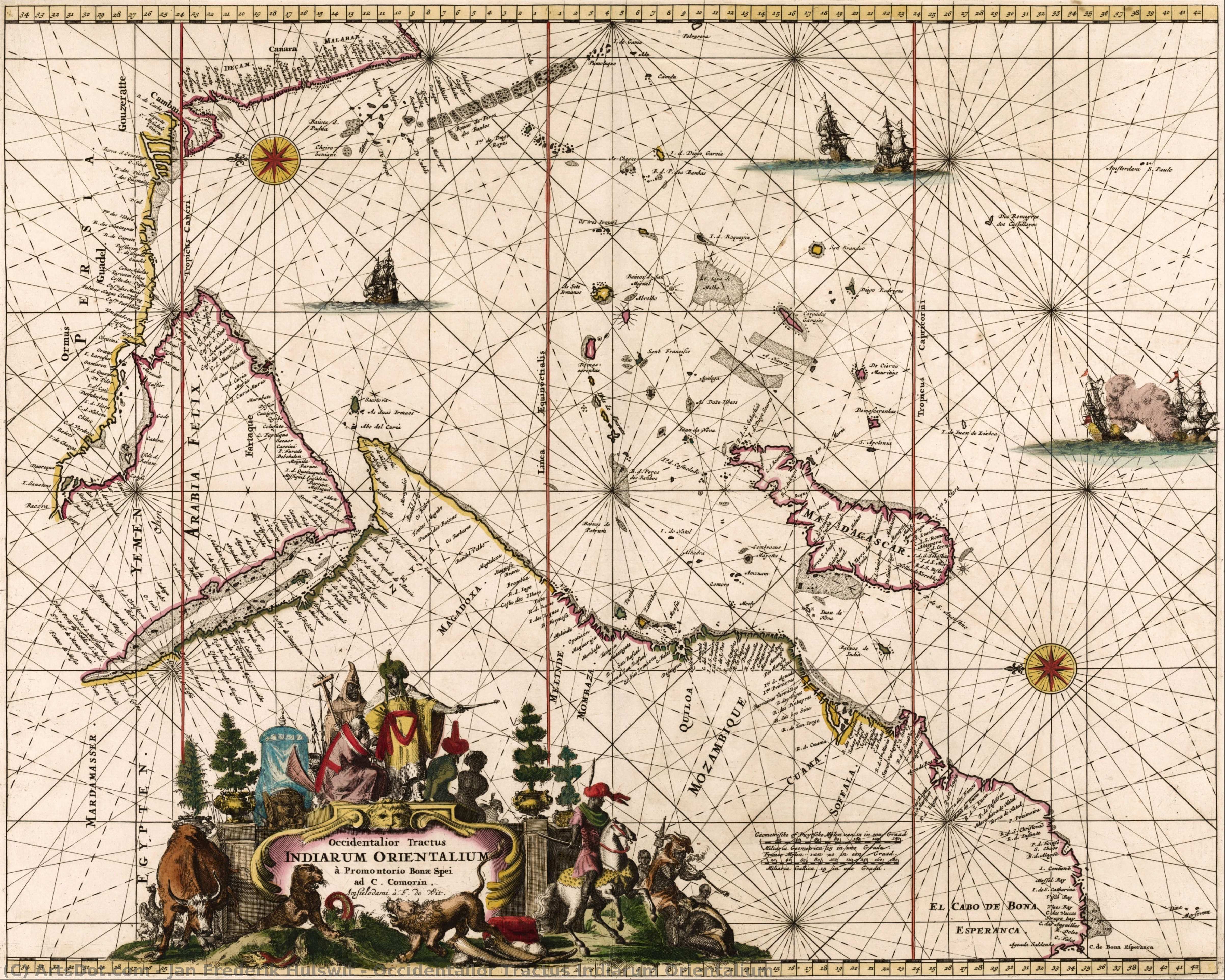 Occidentalior Tractus Indiarum Orientalium — Jan Frederik Hulswit