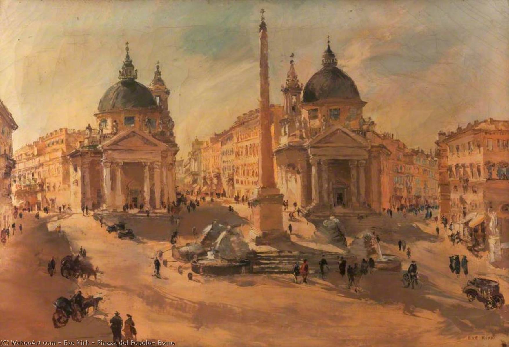 Piazza Del Popolo, Rome — Eve Kirk