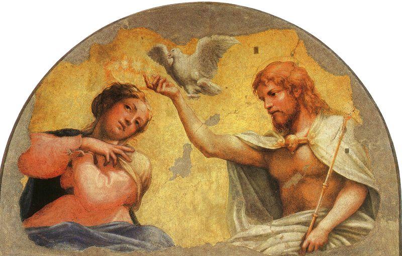 Coronation Of The Virgin — Antonio Allegri Da Correggio