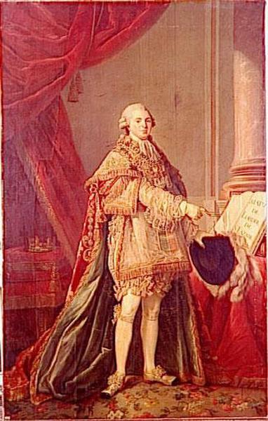 Louis Stanislas Xavier, Comte De Provence (1755 1824) — François Hubert Drouais