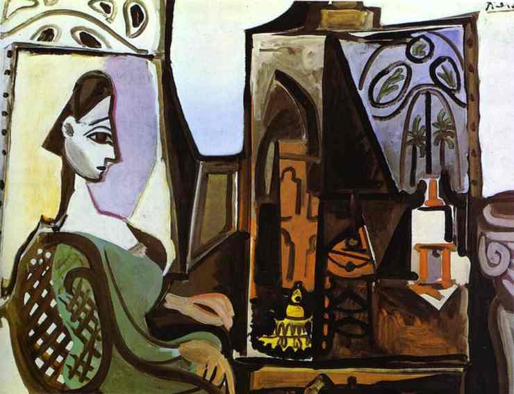 Jacqueline In The Studio — Pablo Picasso