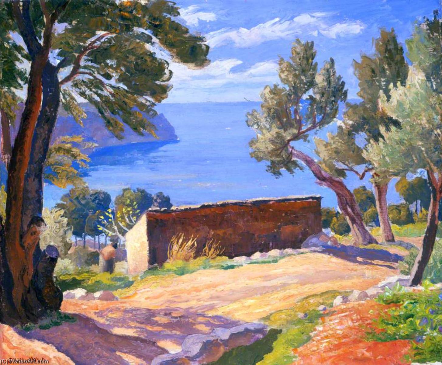 Olives By The Sea — Ethelbert White