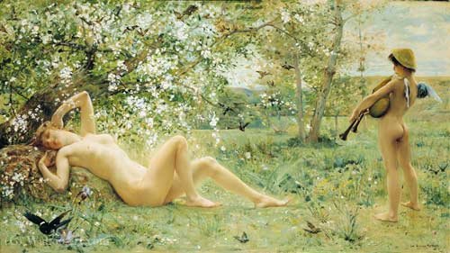 Awakening Spring — Luc Olivier Merson
