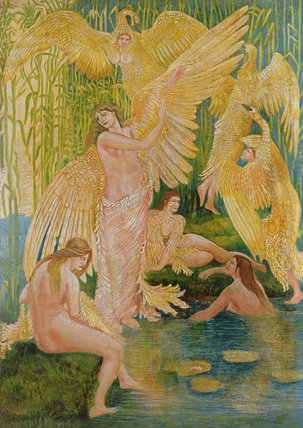 The Swan Maidens — Валтер Кран