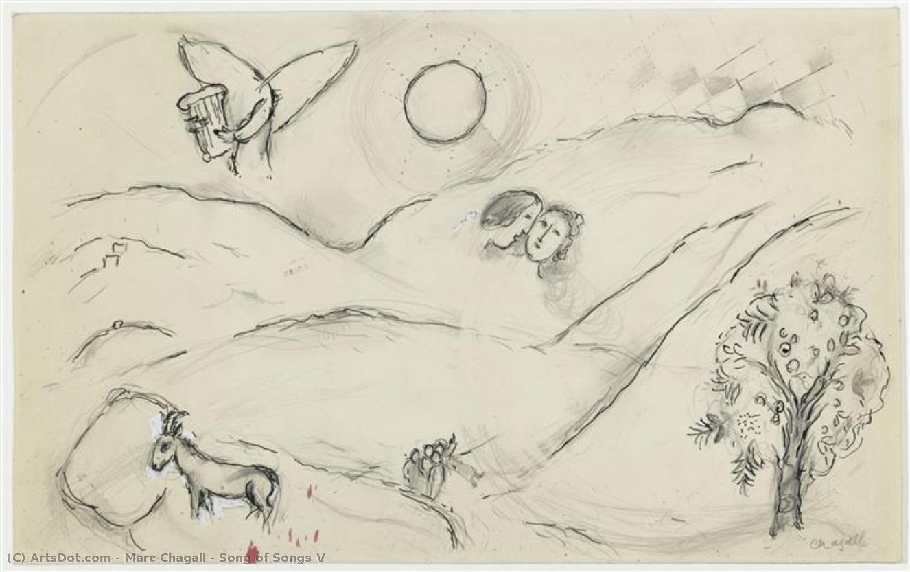 Song Of Songs V — Marc Chagall