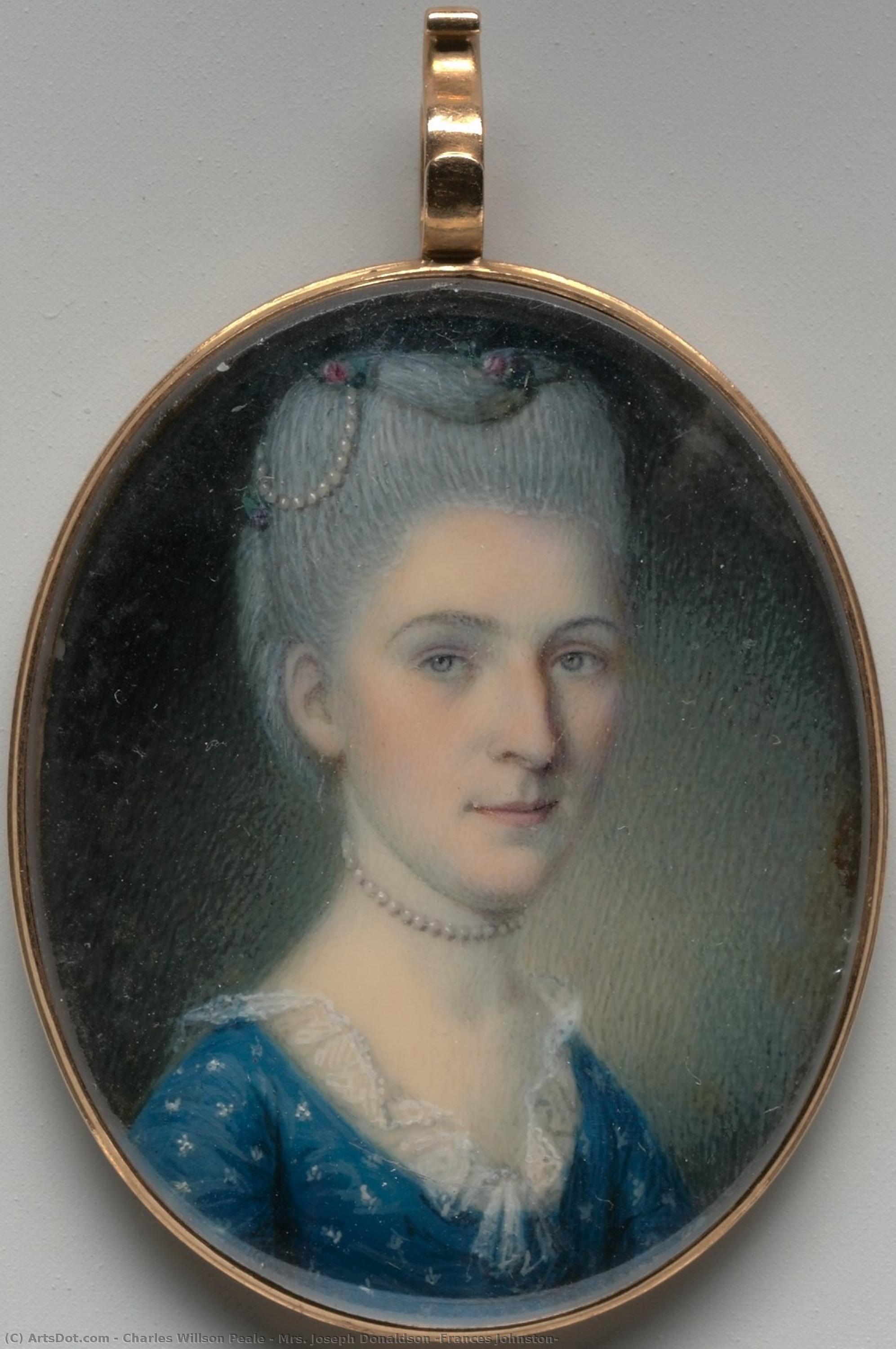 Mrs. Joseph Donaldson (frances Johnston) — Charles Willson Peale